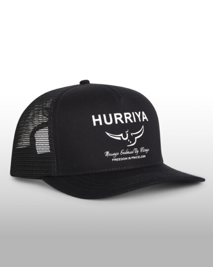 Hurriya x Liberation Snapback Cap Black White